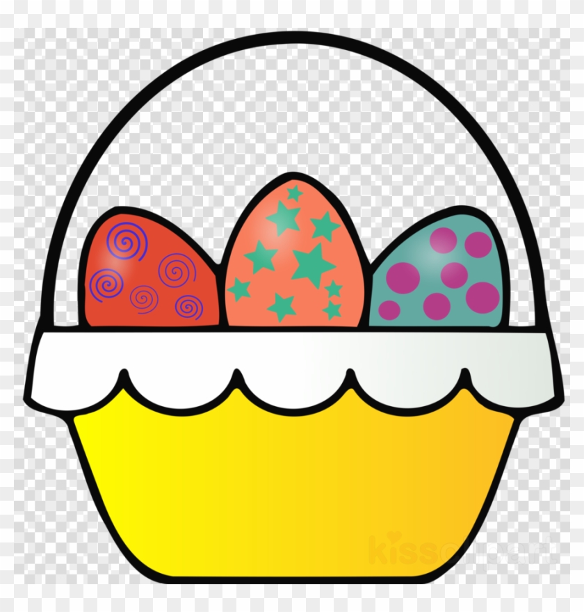 Easter Basket Clipart Basket Clip Art - Yin Yang Tattoo #1450688