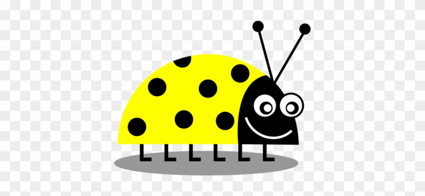 Ladybird Beetle Computer Icons Drawing - Yellow Ladybug Drawing #1450728