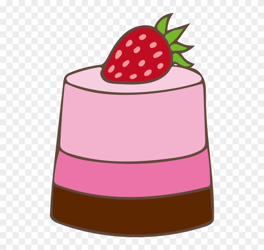 Desserts Clipart Mousse Cake - Strawberry #1450759