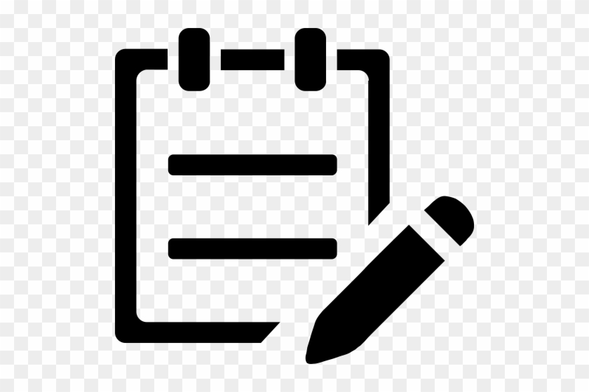 Notepad, Office, Pen Icon - Report Icon Transparent #1450783
