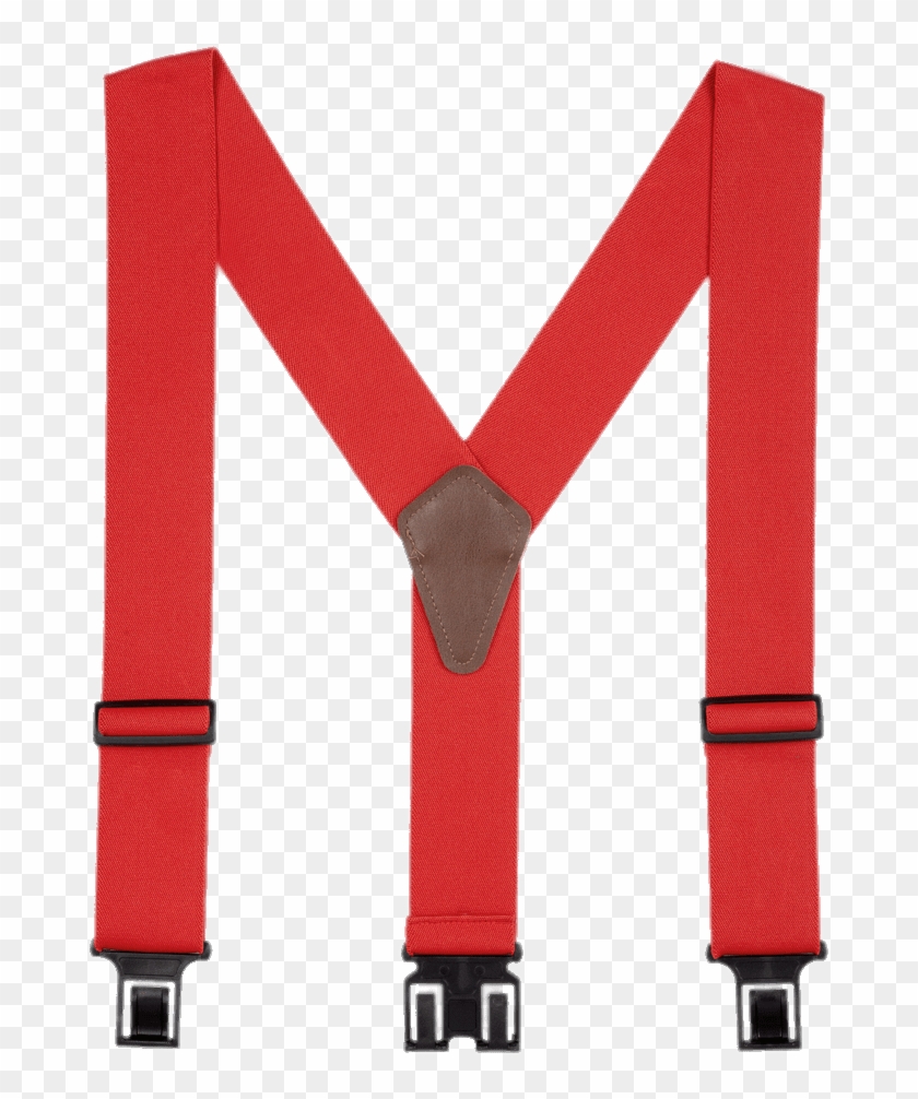 Red Suspenders Png Stickpng - Suspenders Clip Art #1450803