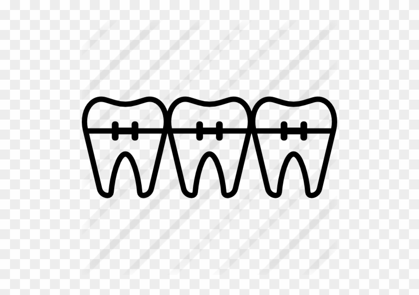 Braces Free Icon - Dental Braces #1450827