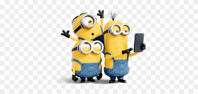 Playing Ukulele Transparent Png - Minion Selfie #1450905