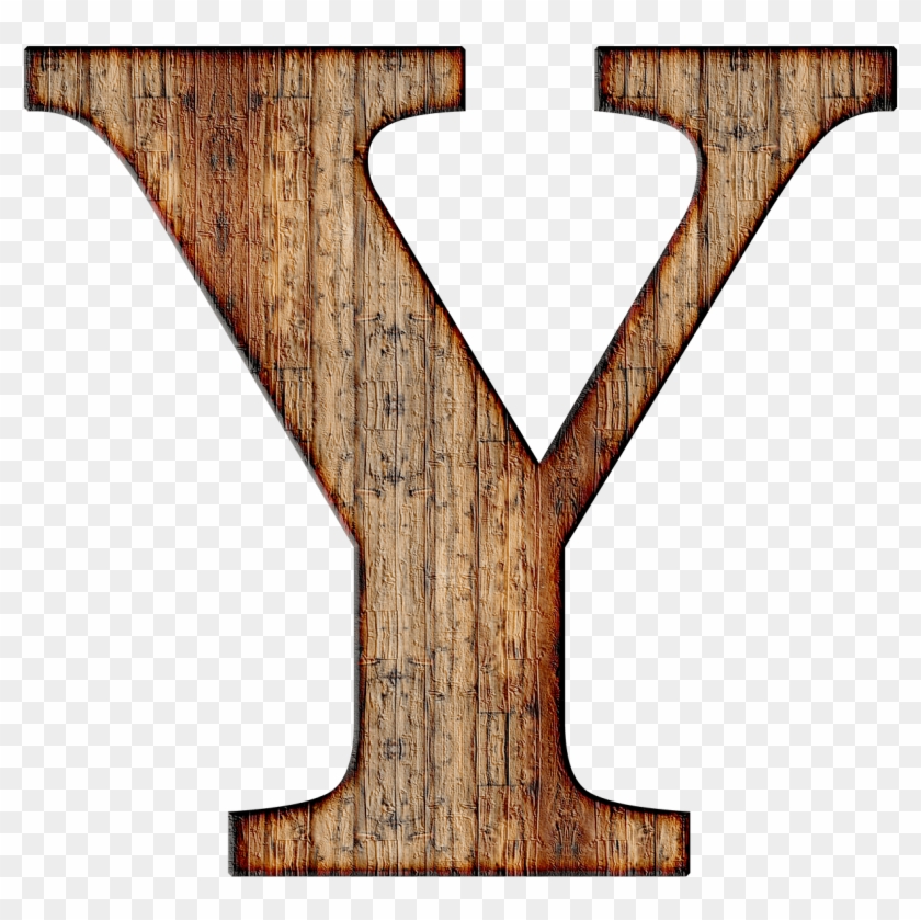 Wooden Capital Letter Y Transparent Png - Wooden Letter Y Png #1450911