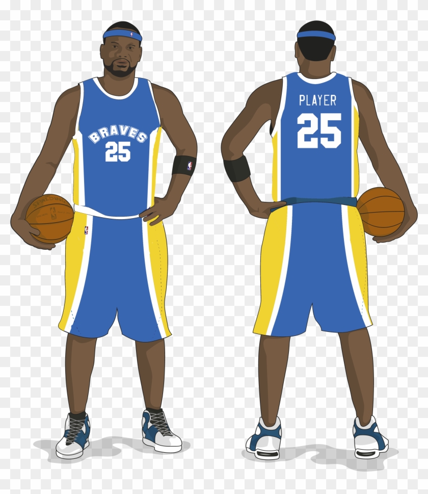 Free Basketball Jersey Template, Download Free Clip - Basketball Player Jersey Template #1451005