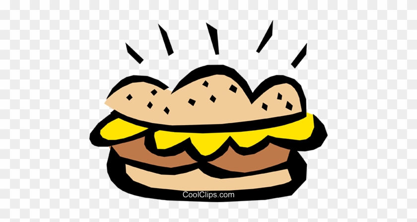 Sandwich Royalty Free Vector Clip Art Illustration - Illustration #1451014