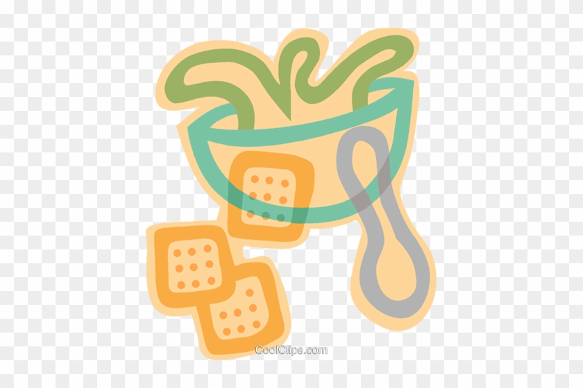 Decorative Symbol, Cereal Bowl Royalty Free Vector - Decorative Symbol, Cereal Bowl Royalty Free Vector #1451160
