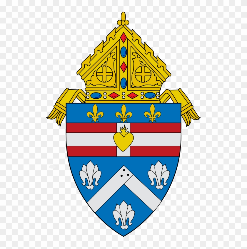 Coa Roman Catholic Diocese Of Houma-thibodaux - Diocese Of San Bernardino Logo #1451221