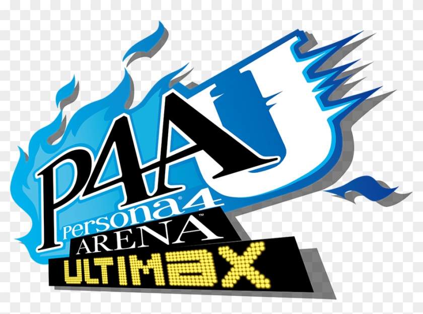 Chie, Ken And Labrys Show Off Thier Kicks, Spear, And - Persona 4 Arena Ultimax Logo #1451248