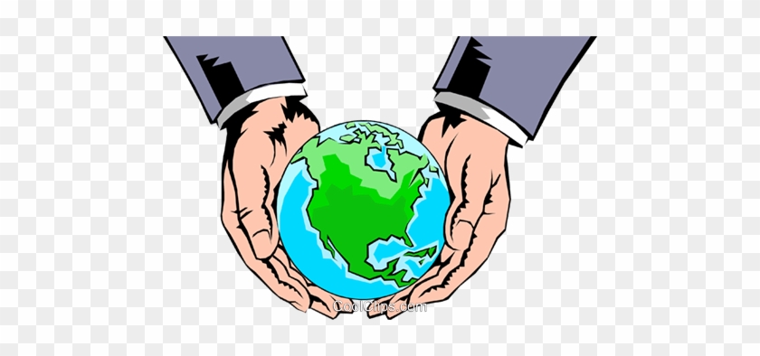 Hands Holding Globe Royalty Free Vector Clip Art Illustration Art Hands Holding Earth Free Transparent Png Clipart Images Download