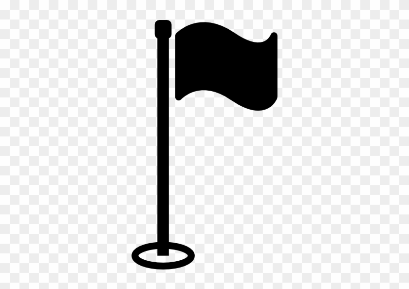 Flag Pole Jpg - Golf Flag Icon Png #1451359