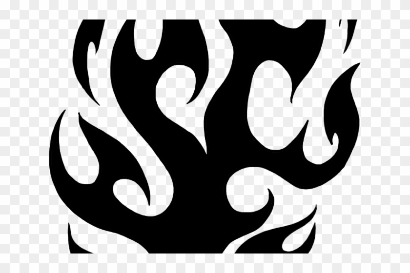 Tribal Clipart Flame - Tribal Flames #1451408