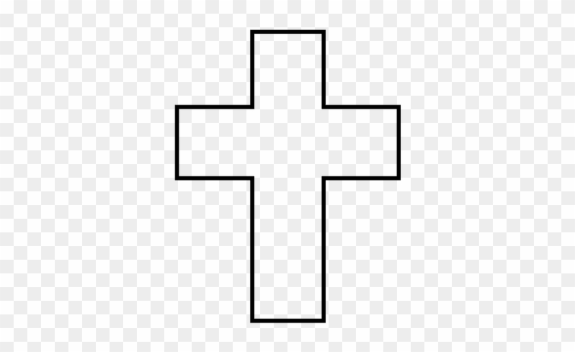 Transparent Cross Cross Religion Stroke Il Parent Png - Coloring Pictures Of The Cross #1451583