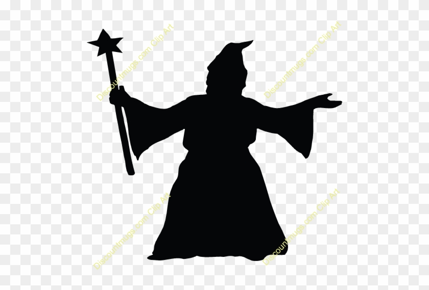 Wizard Shadow Clipart Clip Art - Wizard Shadow Puppet #1451585