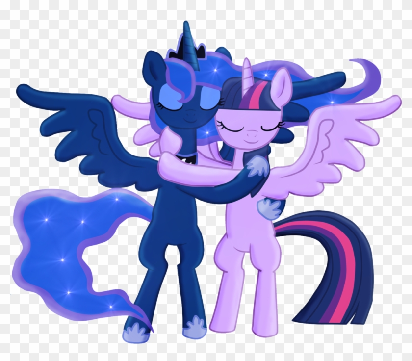 Friendly Clipart Hug Friend - Princess Luna #1451632