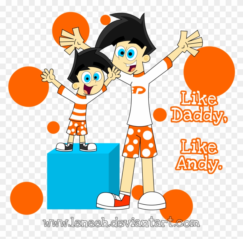 Like Daddy, Like Andy By Leneeh On Deviantart - Cartoon #1451668