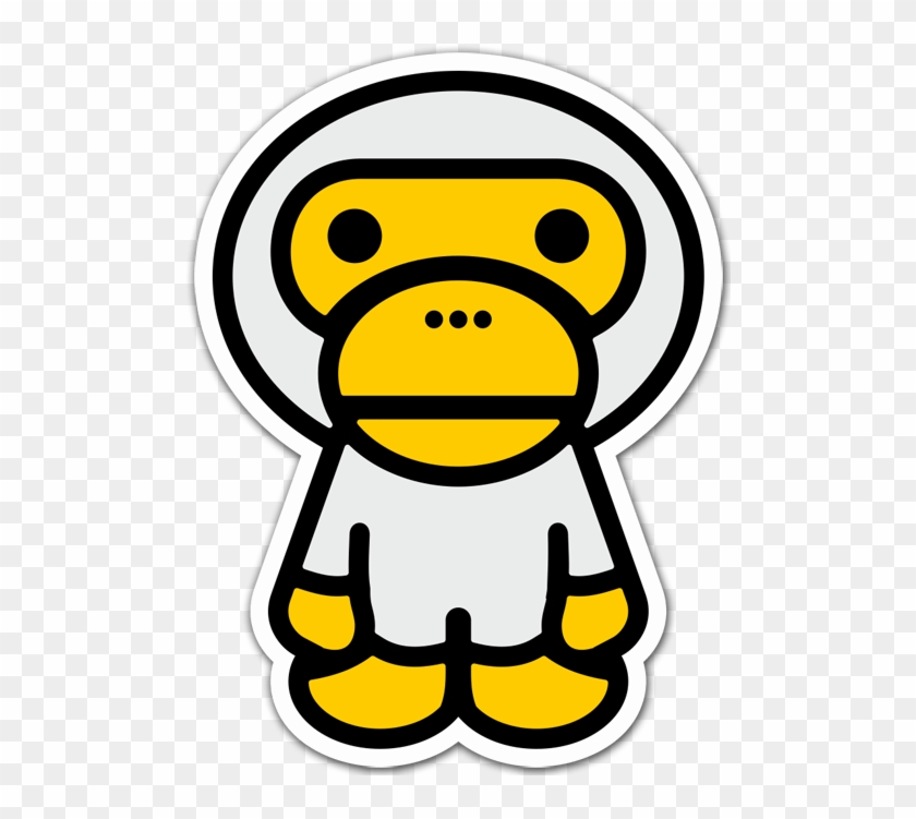 Primates, Pop Art, Street Art, Sticker, Monkeys, Thanks, - Baby Milo #1451842