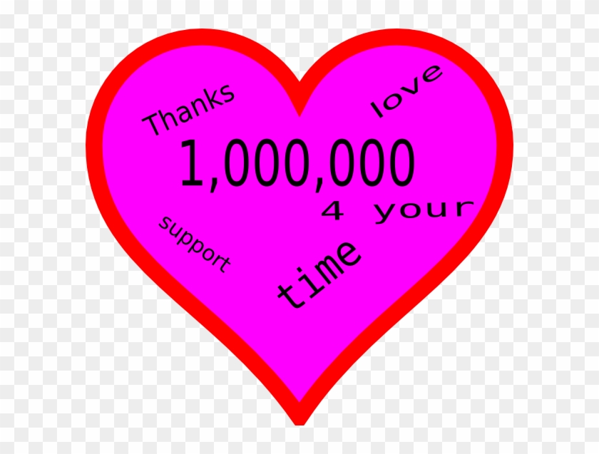 Thanks Clip Art At - Thanks A Million Clipart #1451850