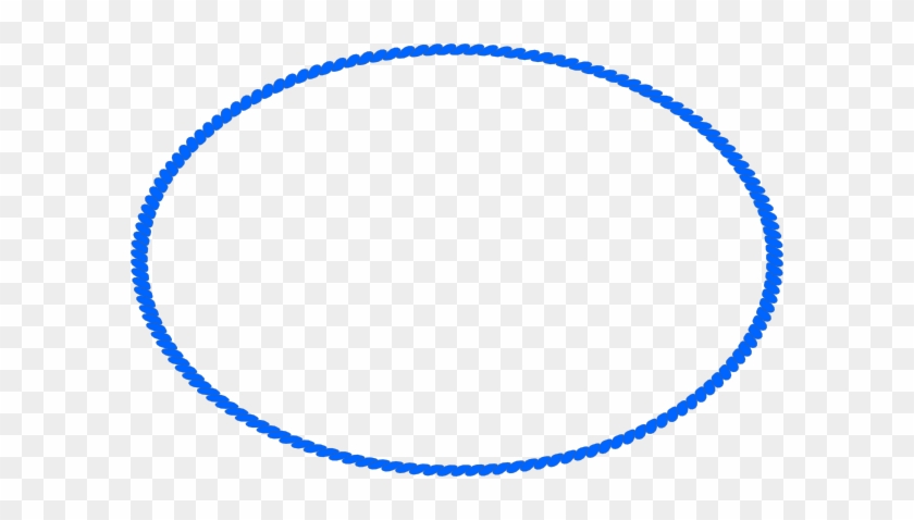 Circle With Blue Border #1451878
