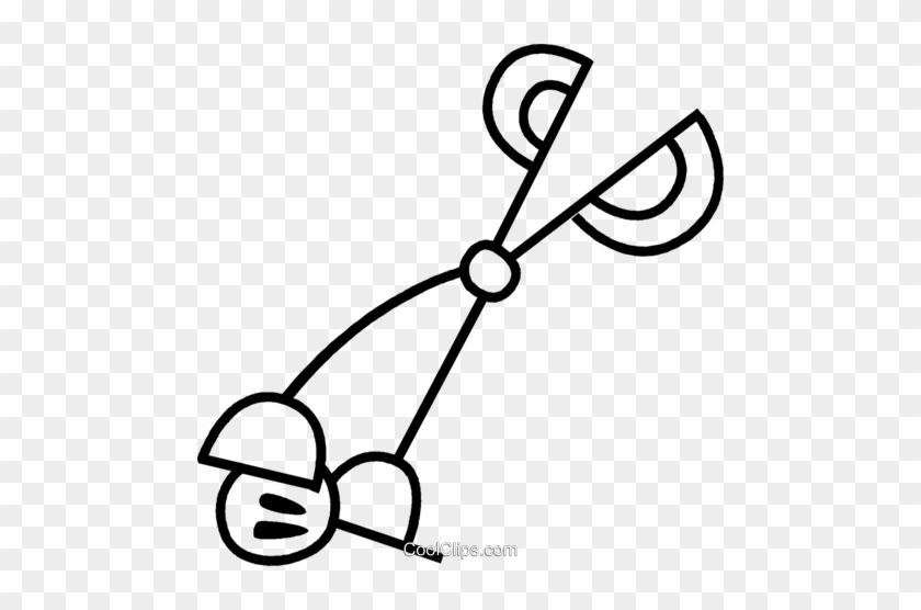 Kitchen Utensil Royalty Free Vector Clip Art Illustration - Line Art #1452349