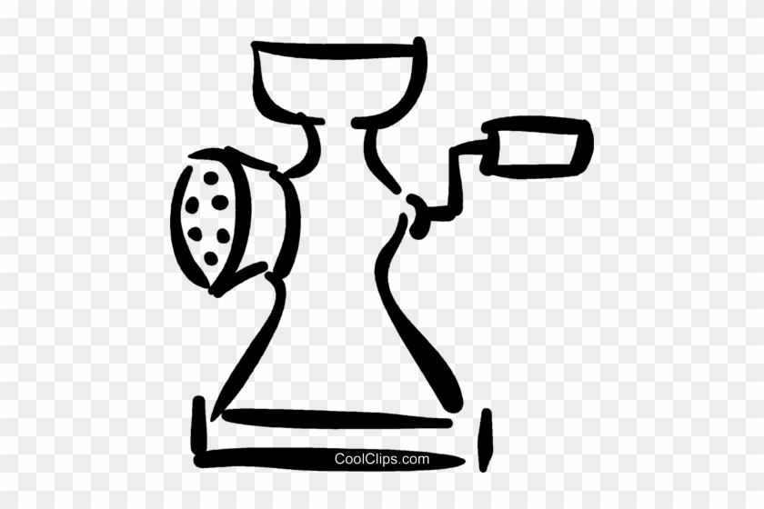 Meat Grinder Royalty Free Vector Clip Art Illustration - Illustration #1452451