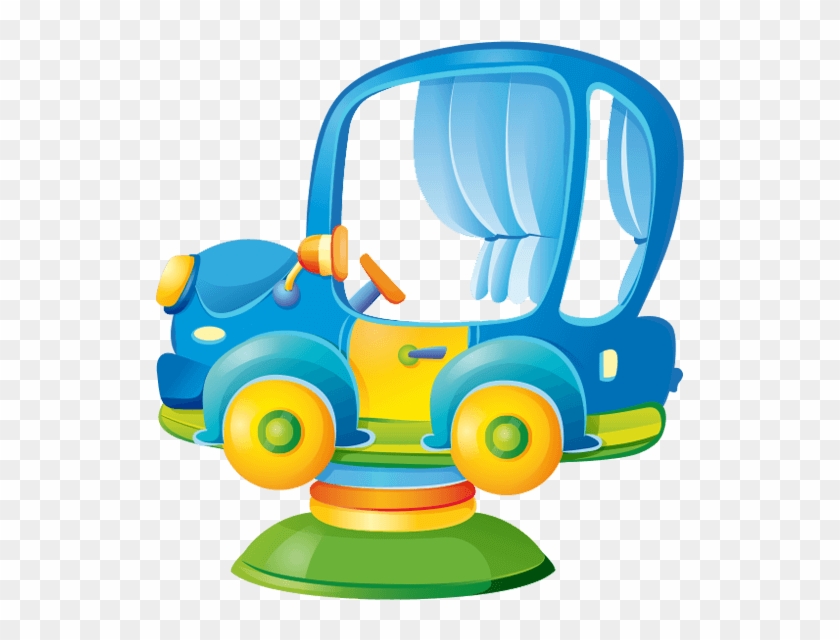 Blue Toy Car - Child #1452490