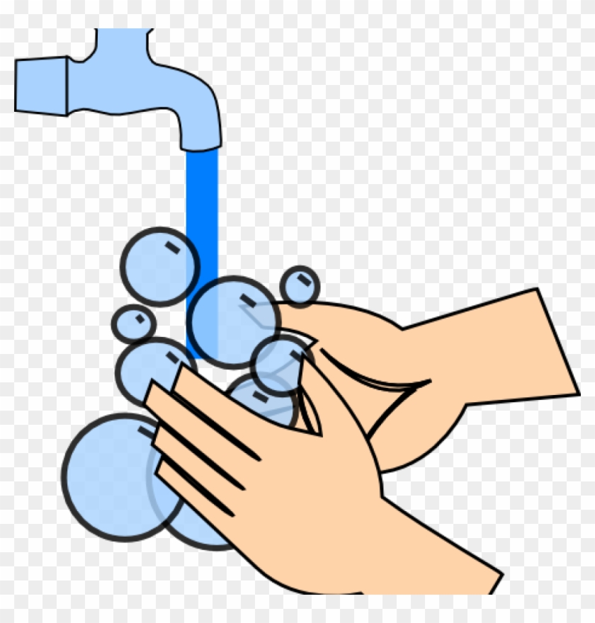 Clipart Washing Hands Washing Hands Clip Art At Clker - Wash Your Hands Clipart #1452571