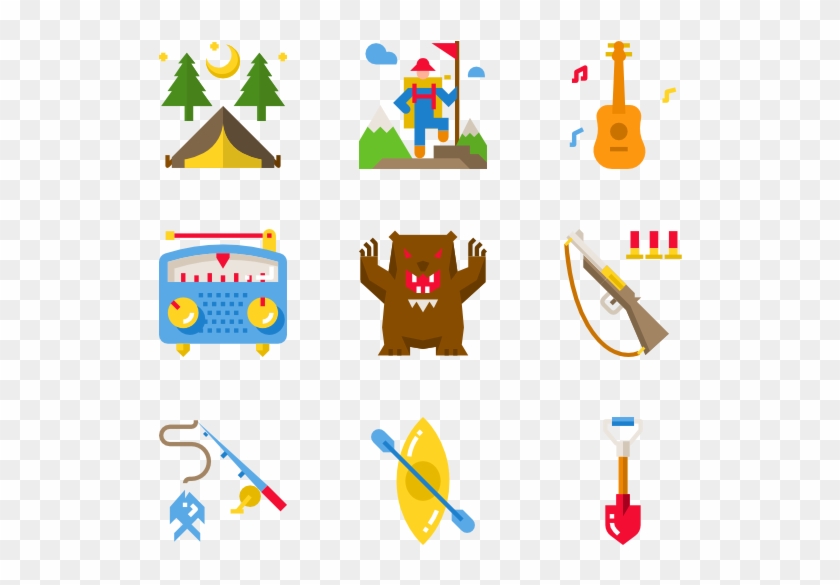 Campfire Icons Free Camping - Icon #1452608