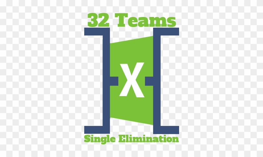 32 Bracket Png Clip Royalty Free Library - Double Elimination 12 Teams Basketball #1452755