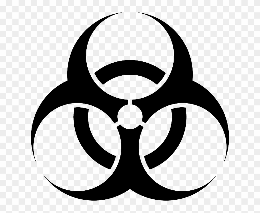 Biohazard Symbol, Biohazard, Warning, Danger - Biohazard Symbol Vector #1452796