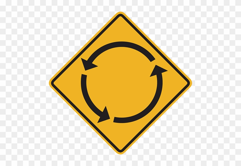 Roundabout Circle - Traffic Sign #1452803