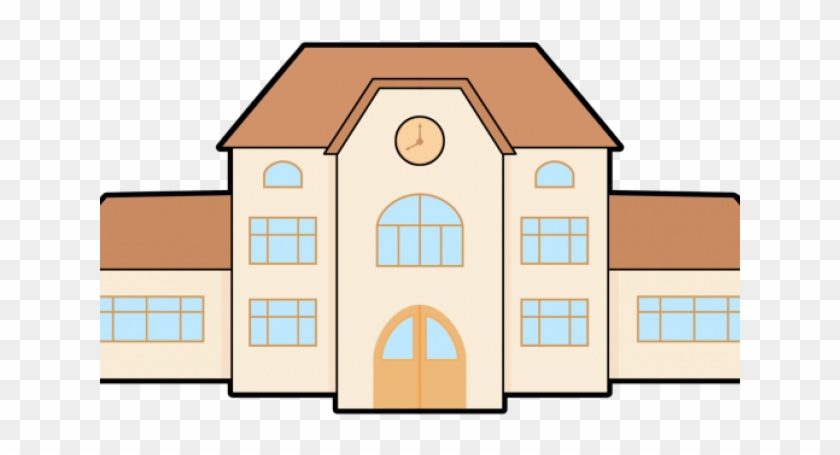 School Building Clipart Free #1452808