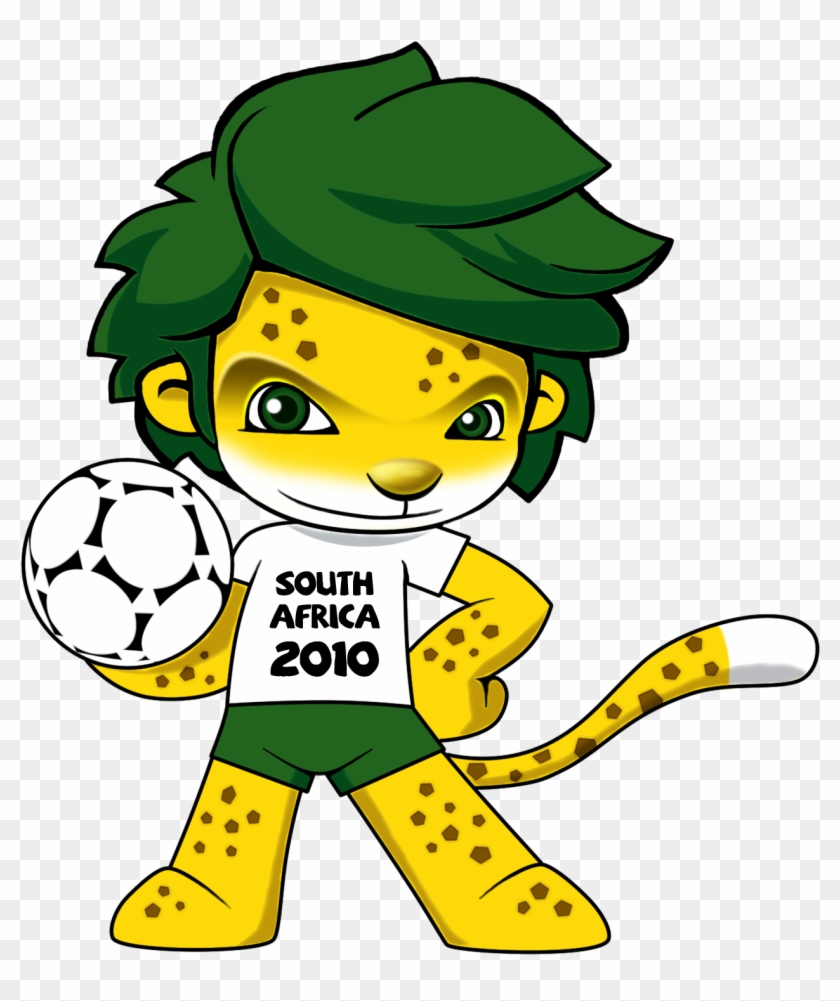 Jpg Library Download Afro Clipart Green Hair - Fifa World Cup Mascot #1452819
