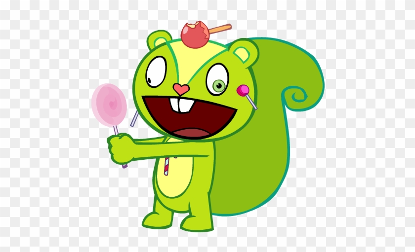 Oh Happy Day Clipart - Happy Tree Friends Lollipop #1452834