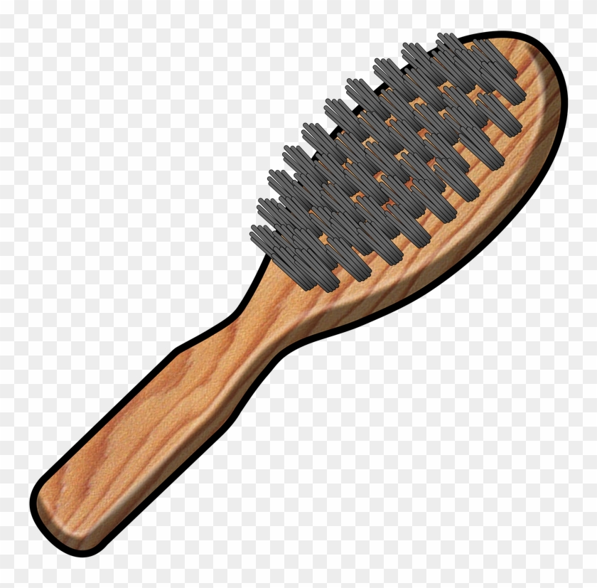 Clip Art Free Library Hair Brush Clipart - Hair Brush Clipart Png #1452961