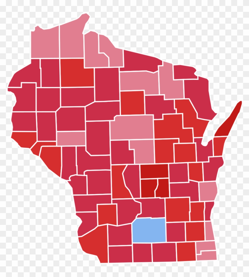 Results Of The 1946 United States Senate Election In - Wisconsin Governor Election Map 2018 #1453013