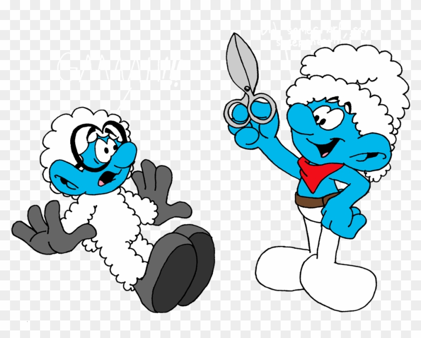Mistaken For A Sheep By Grishamanimation1 - The Smurfs #1453080