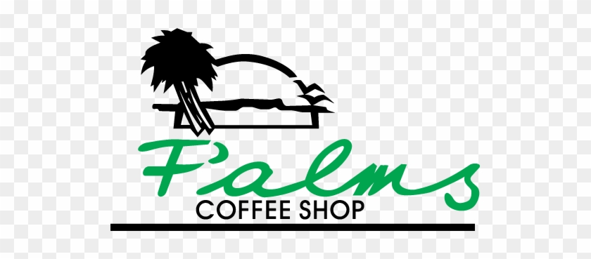 Free Vector Palms Coffee Shop Logo - Coffee Shop #1453091