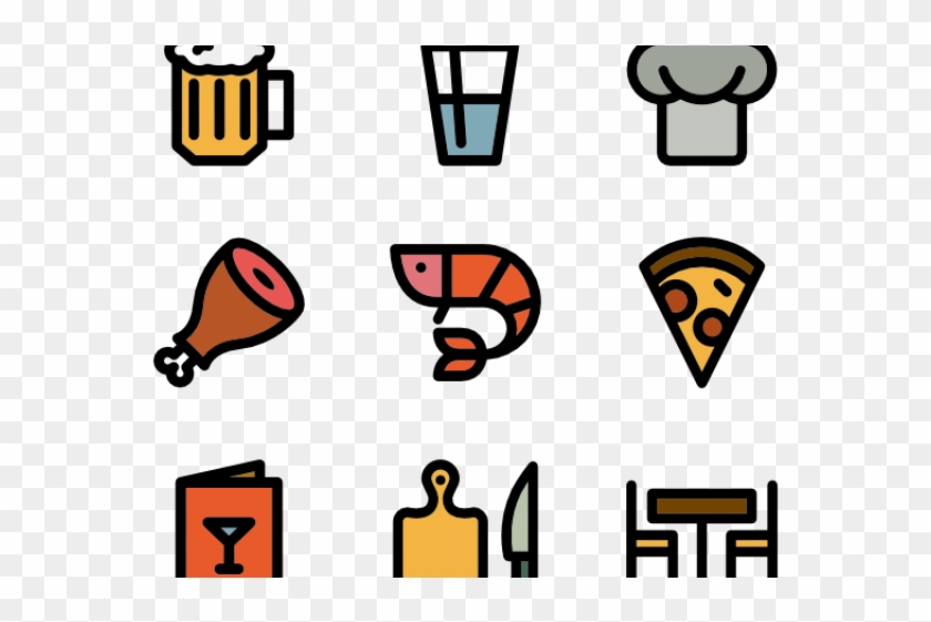 Kitchen Clipart Kitchen Stuff - Cooking Icon Color Png #1453175