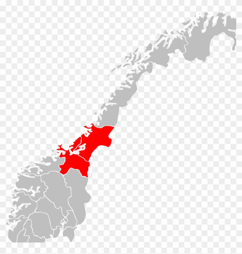 Norway Regions Trøndelag Position - Hector Rail Norway #1453264