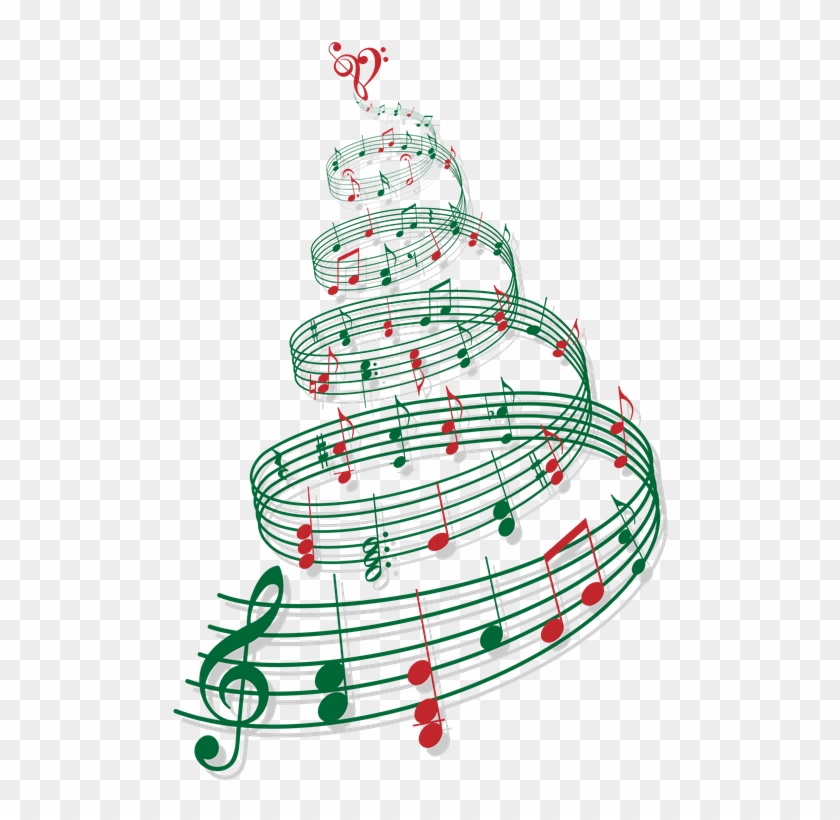 Music Note Christmas Tree #1453470