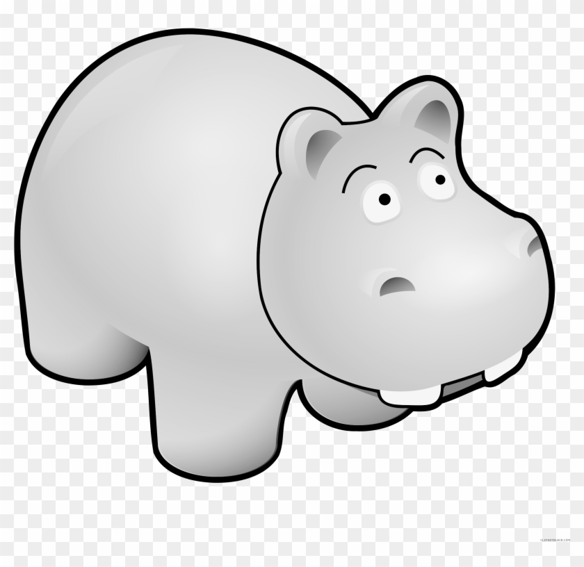 Prairie Falcon Clipart Carrot - Cartoon Hippo Transparent #1453709