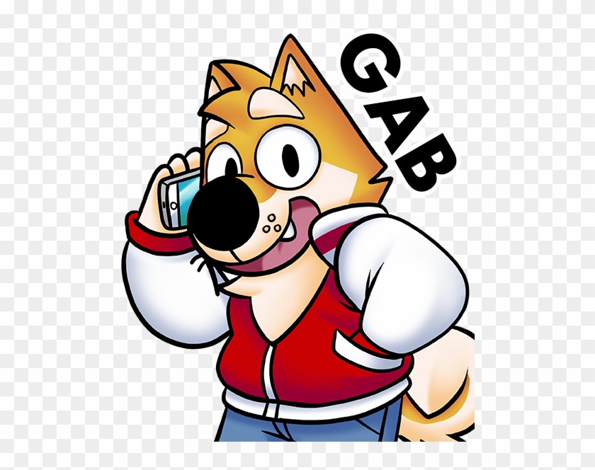 The Protagonist Of The Comic, Gab Is A Shiba And Lives - Cartoon #1453770