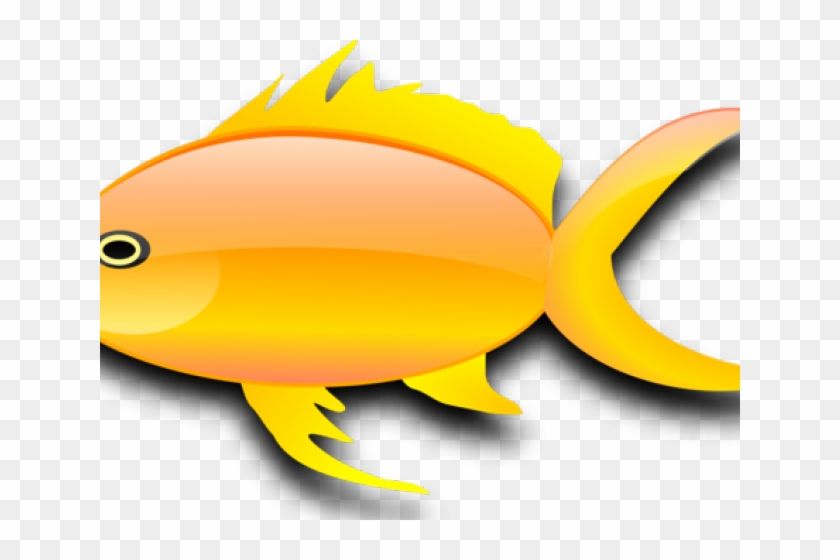Mosaic Clipart Fish - Gold Fish Clip Art #1453833