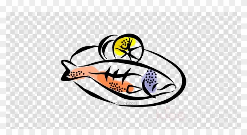 Fish - Black Fork & Knife Icon Png #1453835