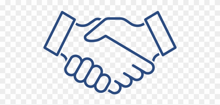 Minuteman Transport, Inc - Handshake Line Icon #1453865