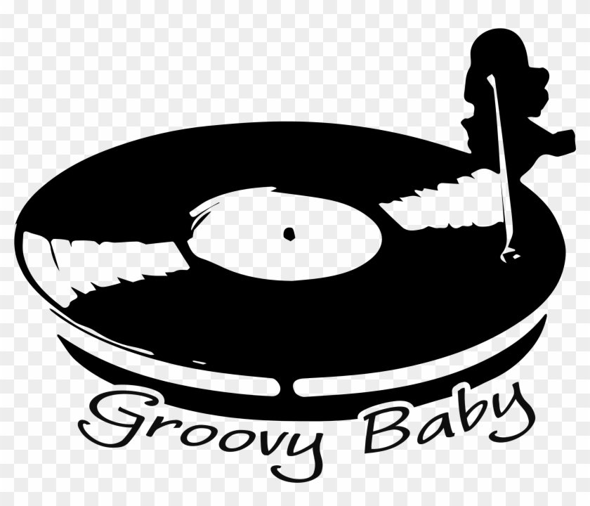 Groovy Baby Vinyl Turntable T-shirts Available @ Phoxy - Illustration #1454079