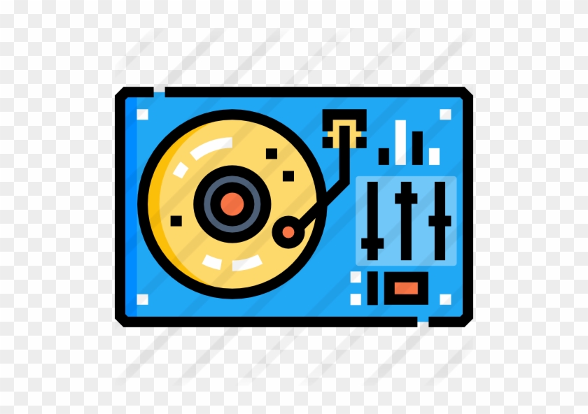 Turntable Free Icon - Circle #1454089