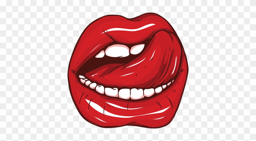 More Free Tongue Png Images - Kiss Tongue T Shirt #1454115