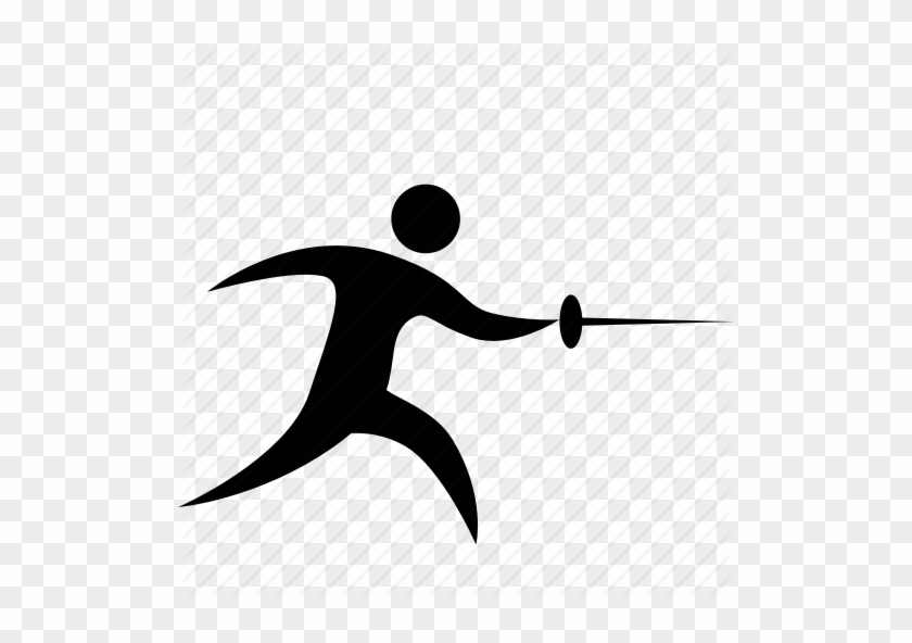 Clipart Royalty Free Stock Fencing Free On Dumielauxepices - Fencing Sport Icon #1454116
